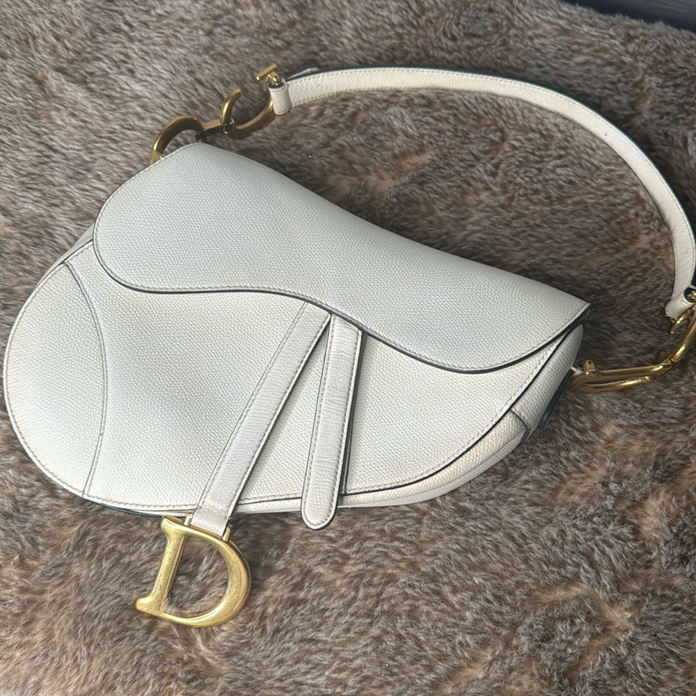 Used Christian Dior Medium Saddle Bag